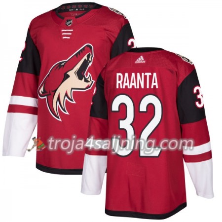Arizona Coyotes tröja Antti Raanta 32 Adidas 2017-2018 Maroon Authentic - NHL Tröjor Herr